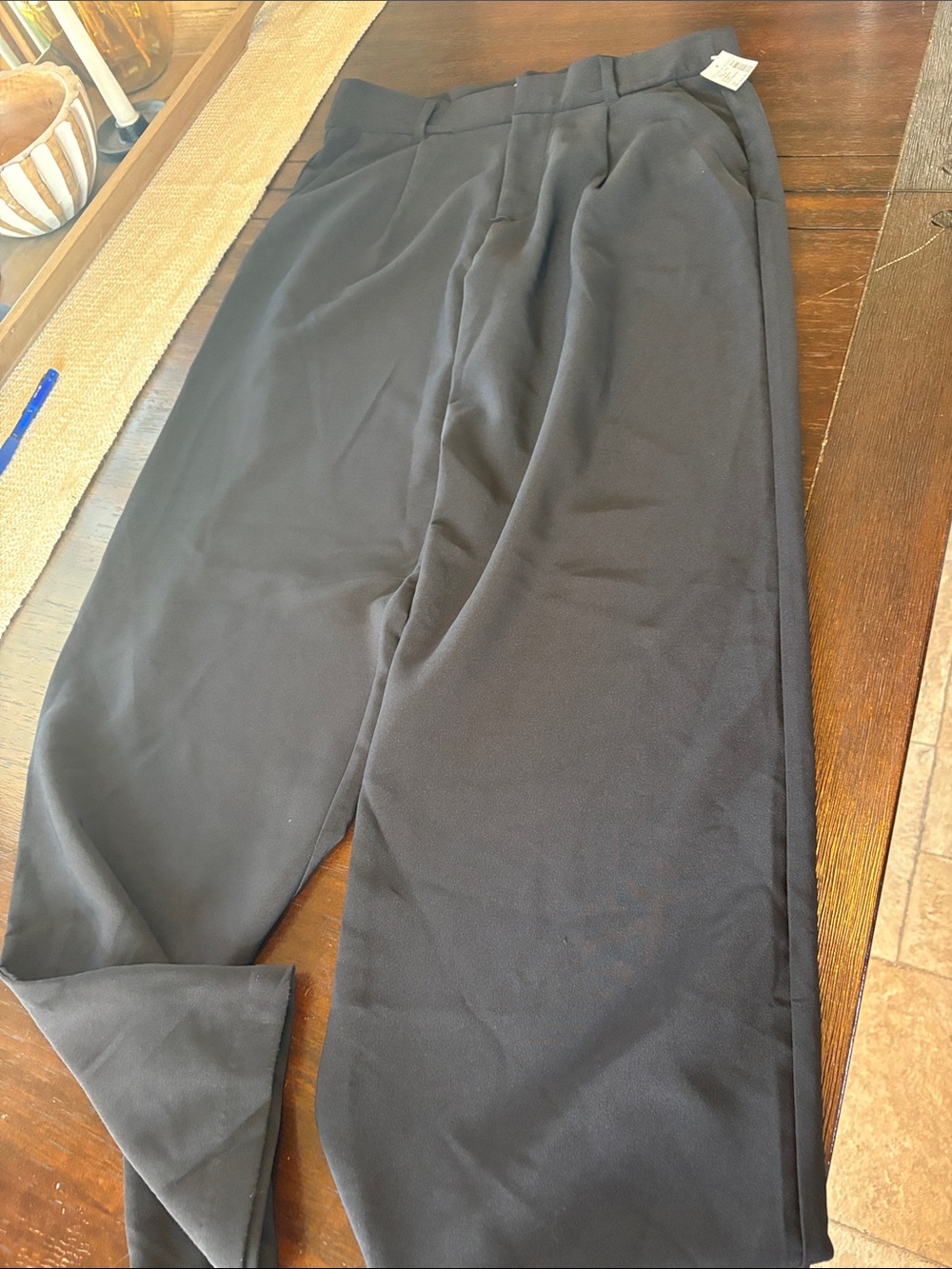 Maurices Women's Straight Leg Black Dress Pants